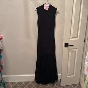 Staud Sexy black dress. Size large.